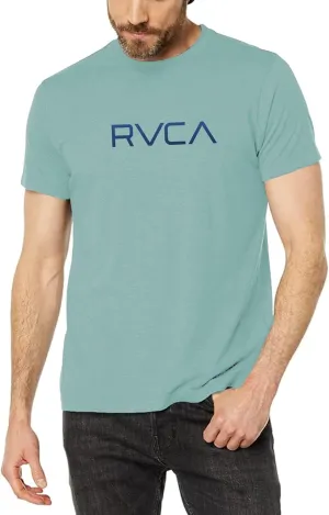 RVCA Mens Short Sleeve Lightweight Lounge Crew Tee Loungewear Crew Neck