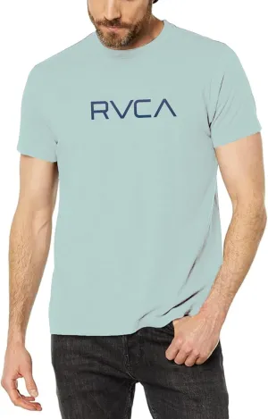 RVCA Mens Short Sleeve Lightweight Lounge Crew Tee Loungewear Crew Neck