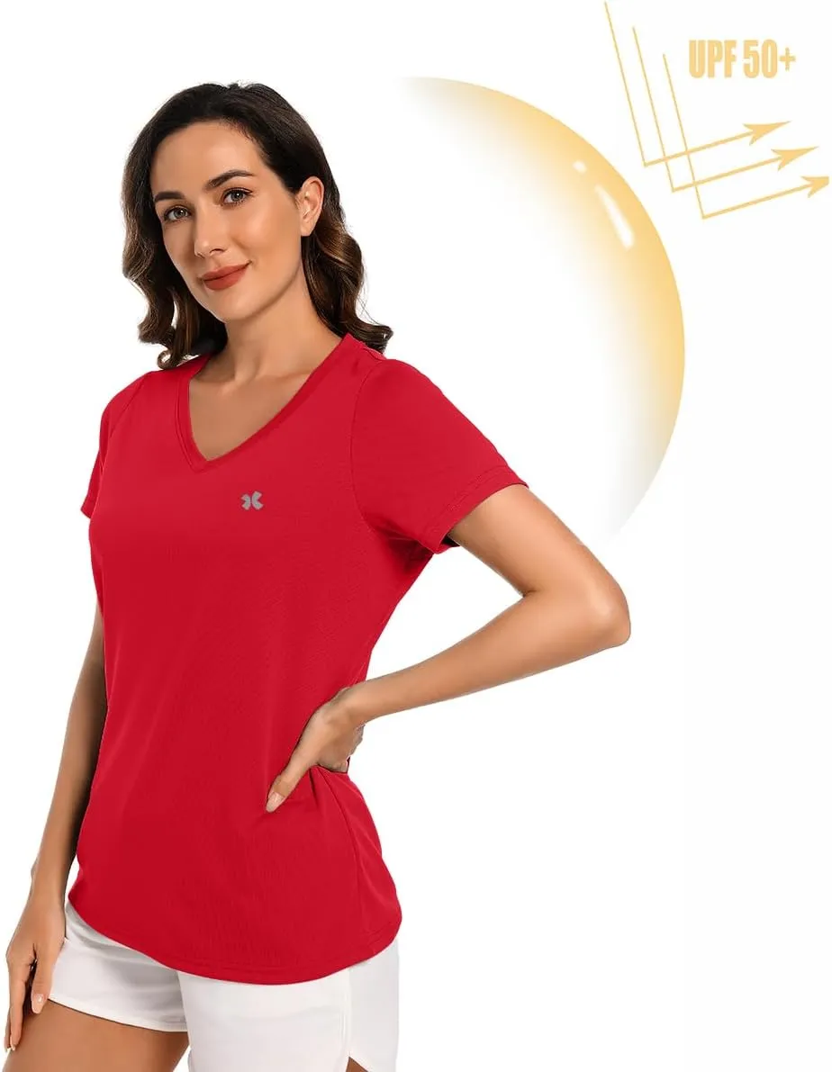 Summer Athletic Sleeveless Tanks Top for Woman Quick Dry UV Protection Running Gym Breathable Sport Shirt Tops