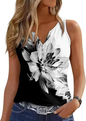 Summer Tank Tops for Women Sleeveless Pleated V Neck Loose Fit Tunic Blouses Shirts Fashion Tee 2025,Woemens Fashion