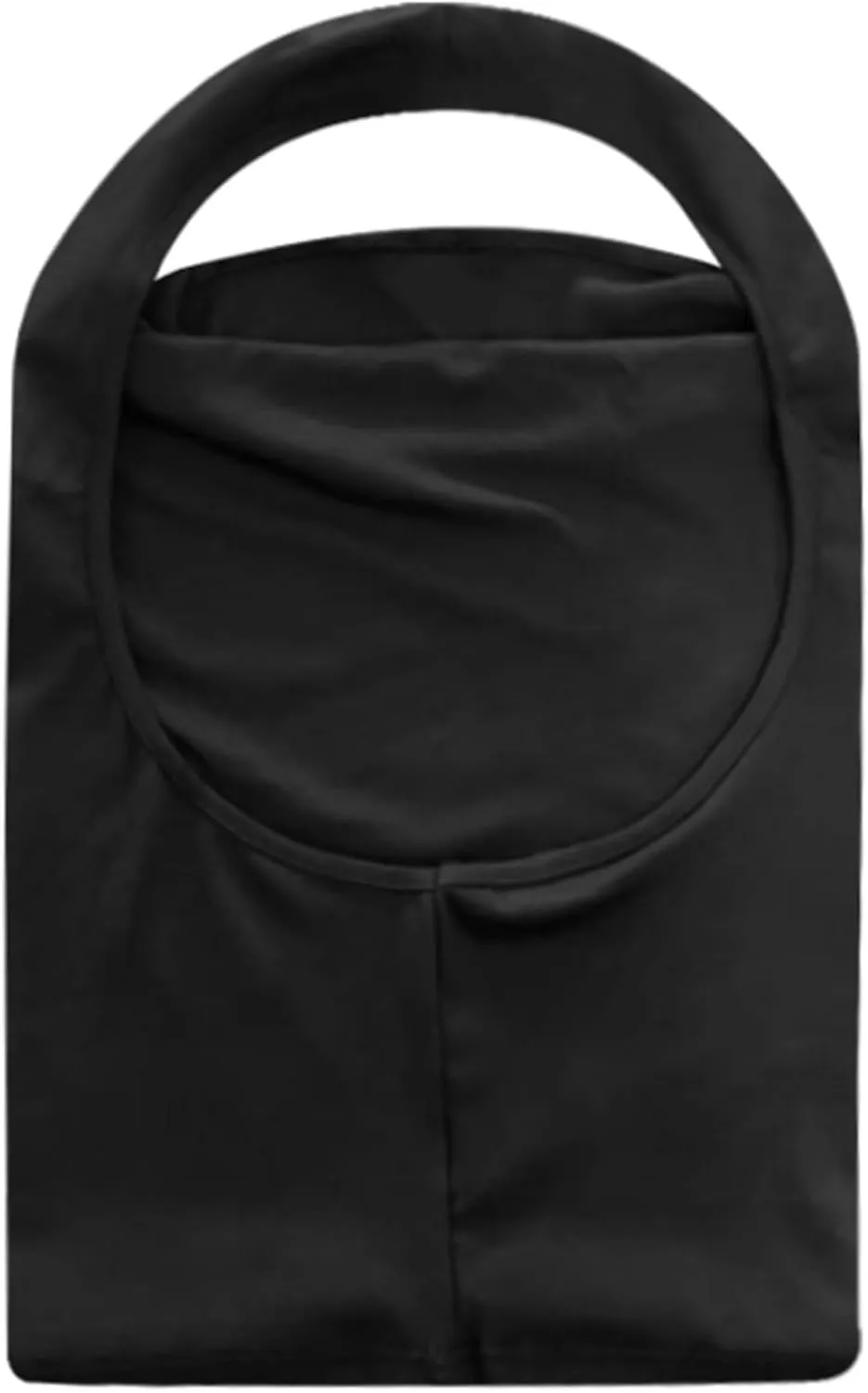 Summer Womens Sexy Cowl & Halter Neck Tops Sleeveless Pleated Open Back Crop Tops for Beach/Resort/Club Outfits​