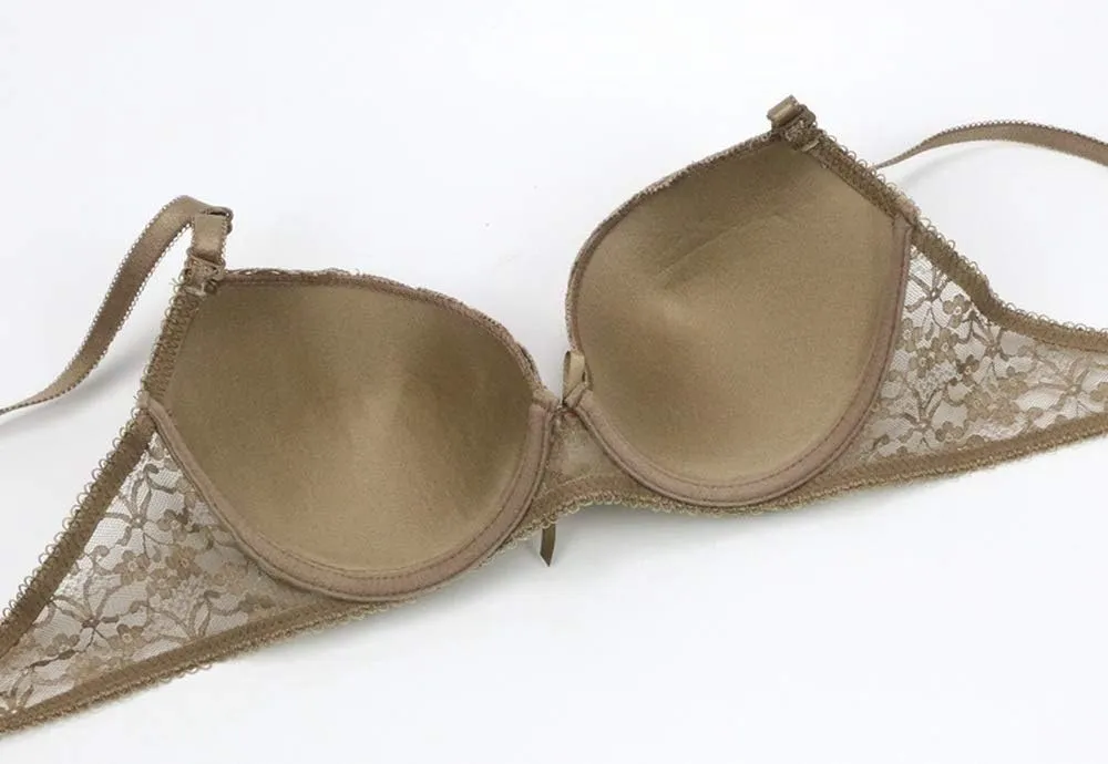 Swbreety Women's Lingerie Sexy Push up Lace Bra Underwear Bikini Panties Set
