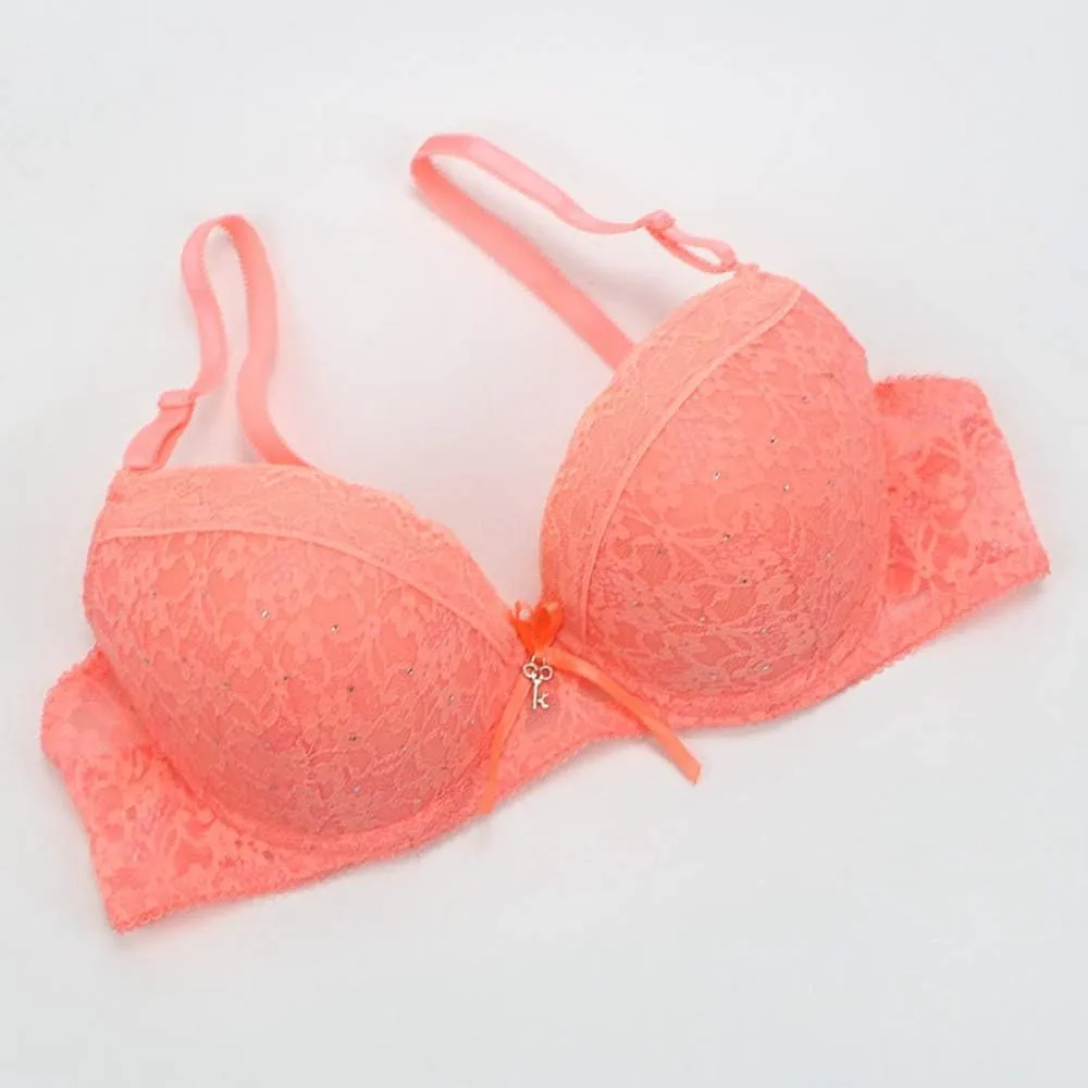 Swbreety Women's Lingerie Sexy Push up Lace Bra Underwear Bikini Panties Set