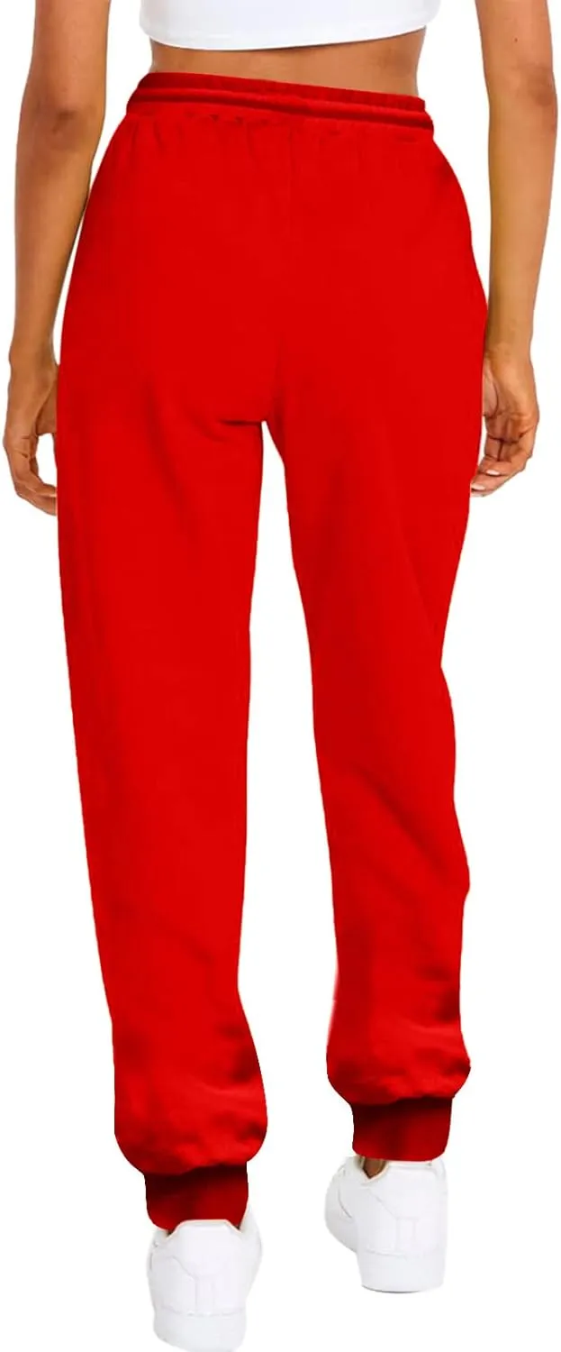 Sweatpants for Women 2024 Loose Fit Sport Yoga Pants Trendy Casual Wide Leg Pants Stylish Running Lounge Pant Trousers
