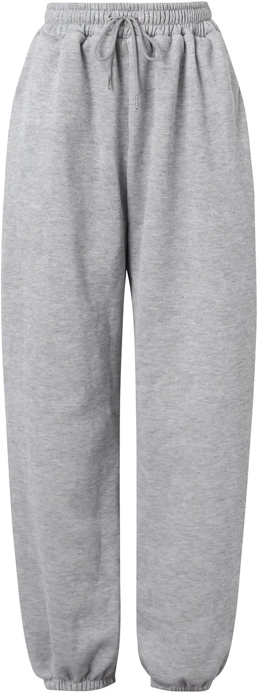 Sweatpants for Women 2024 Loose Fit Sport Yoga Pants Trendy Casual Wide Leg Pants Stylish Running Lounge Pant Trousers