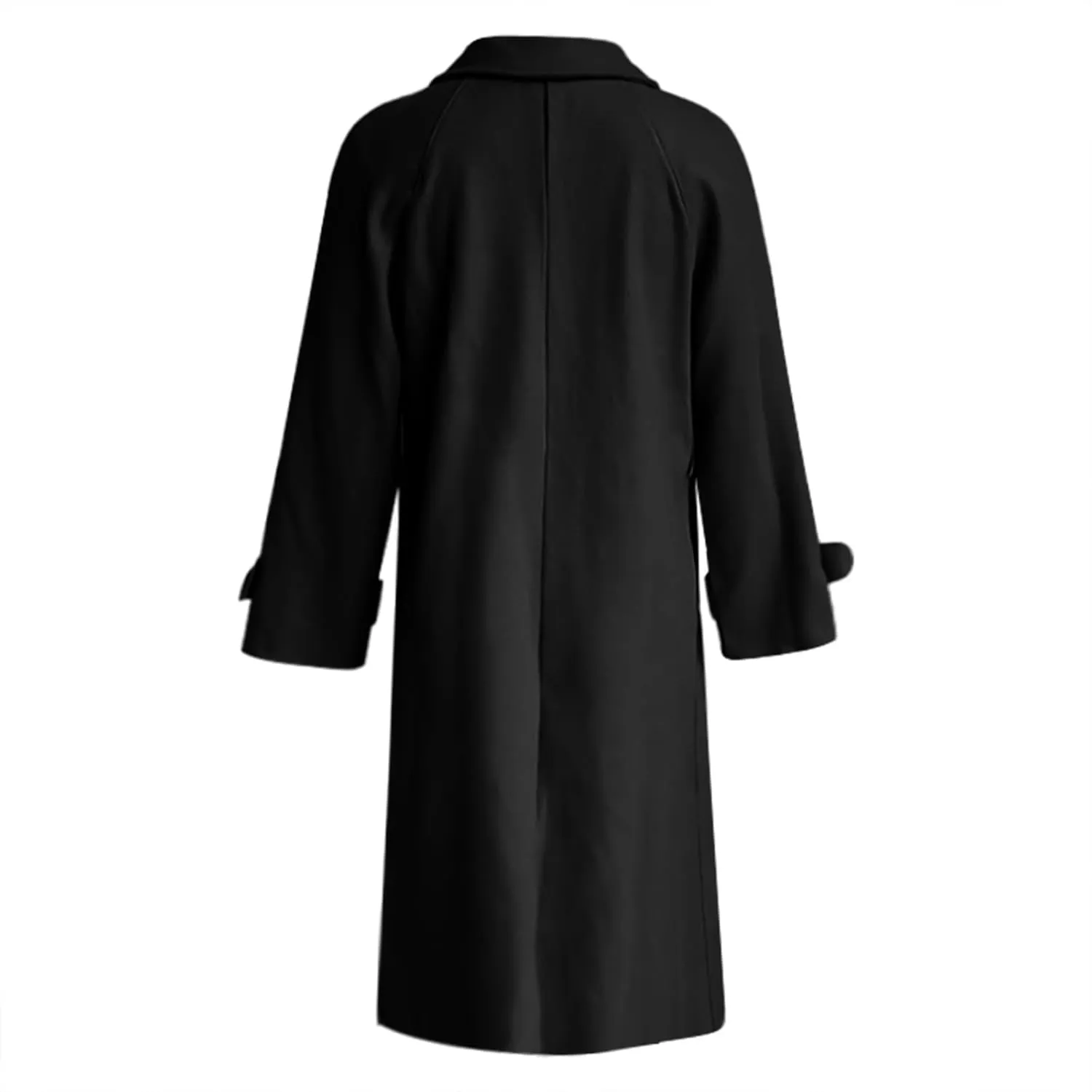 Trench Coats for Women Long Jacket Loose Fitting Warm Winter Outwear Fashion Lapel Jacket Coats Long Coats for Women