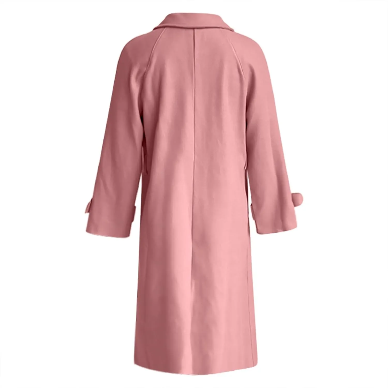Trench Coats for Women Long Jacket Loose Fitting Warm Winter Outwear Fashion Lapel Jacket Coats Long Coats for Women