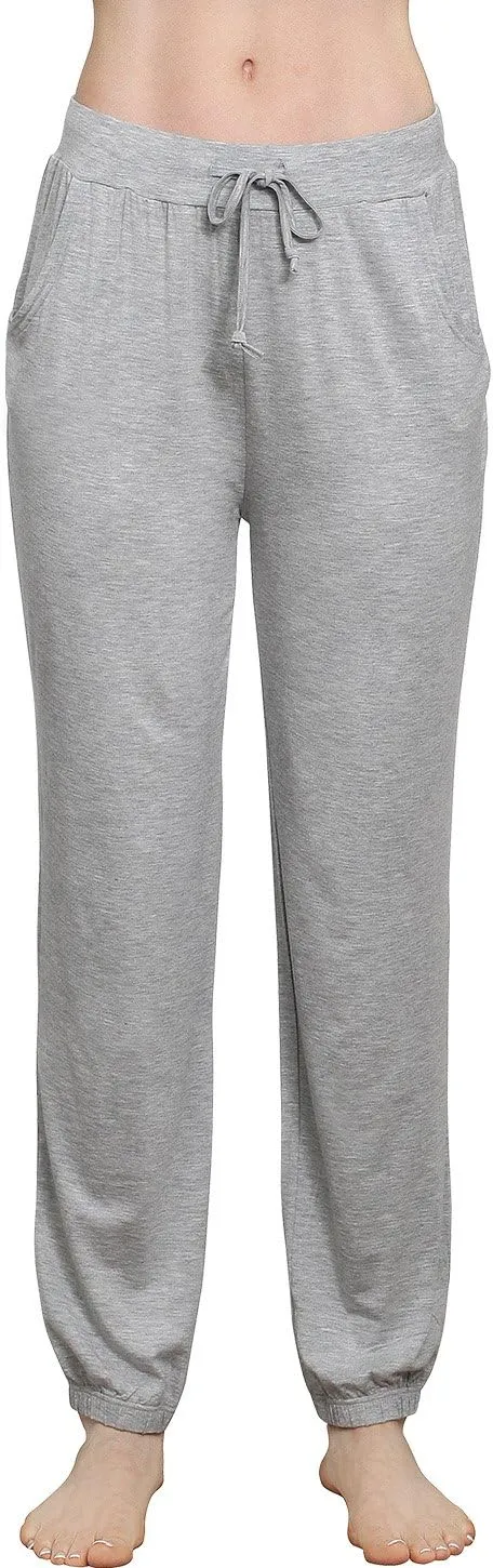 Vislivin Women's Stretch Knit Pajama Pants Modal Sleep Pant
