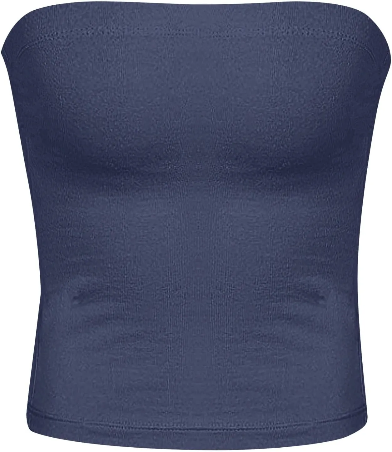 Women Strapless Tube Top Sexy Sleeveless Backless Bandeau Going Out Crop Tops Cute 2025 Summer Outfits