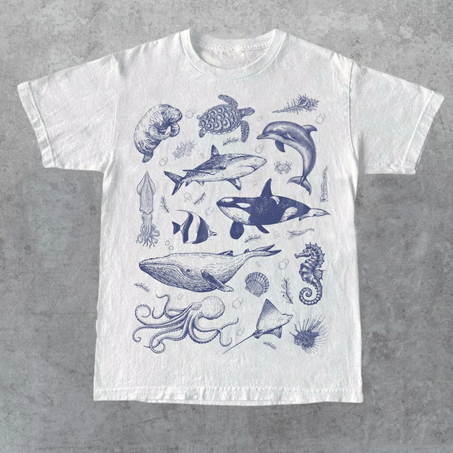 Women Y2K Aesthetic Graphic Baby Tees Short Sleeve Crewneck Fitted Crop Tops Teen Girl Summer Vintage White T Shirt