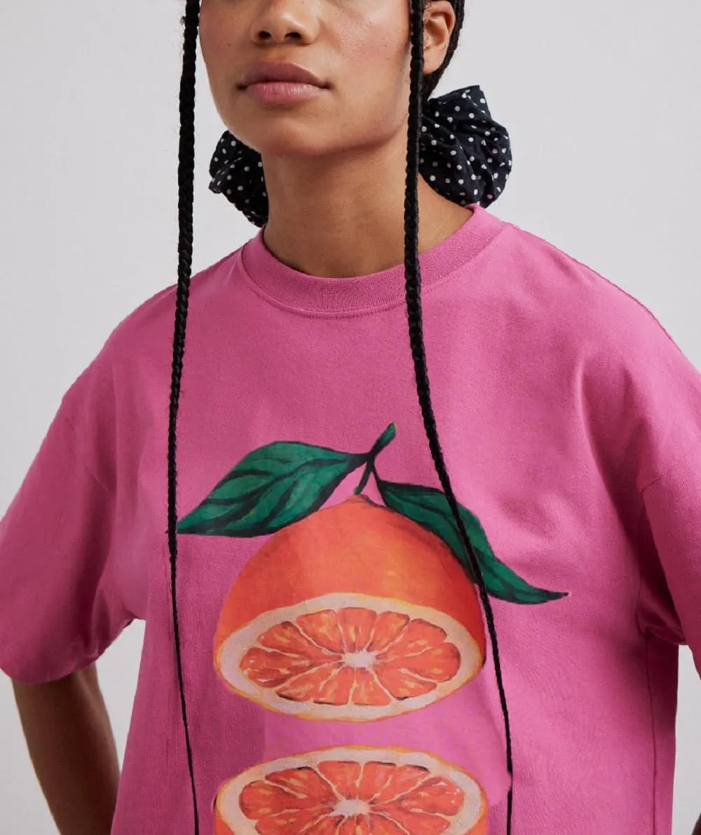 Women Y2k Cute Fruit Tshirt Graphic Oversized Tees Picnic Boyfriend Tee Shirts Vintage Aesthetic Summer Tops