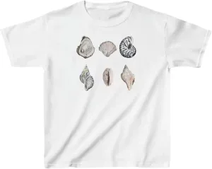 Women Y2k Short Sleeve Baby Tees Cute Graphic Print Slim Fit T Shirts Vintage Aesthetic Crop Top Tees