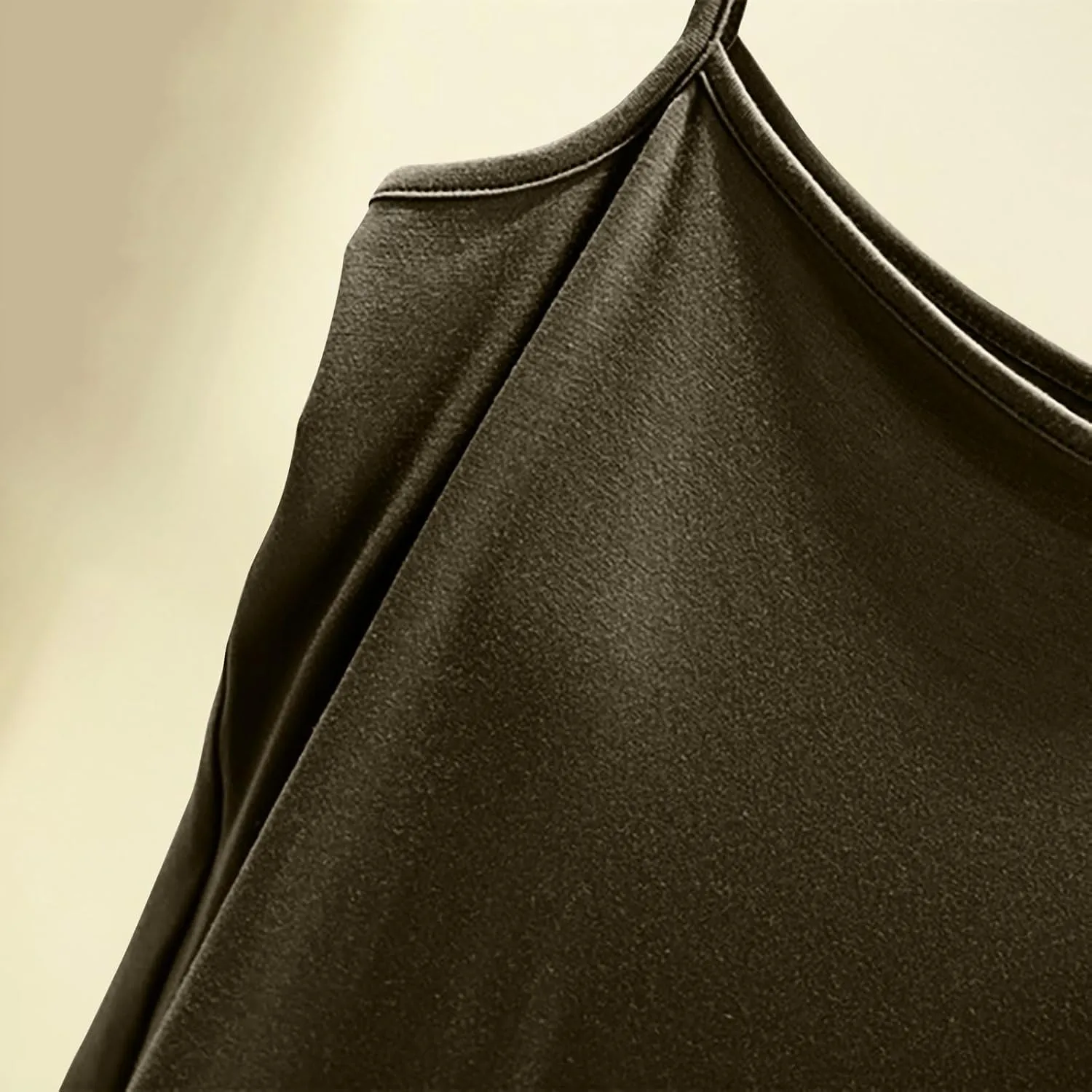 Womens Built-in Bra Padded Camisole Yoga Tanks Tops Wireless Support Short Cami Shirts Loose Fit Casual Blouse