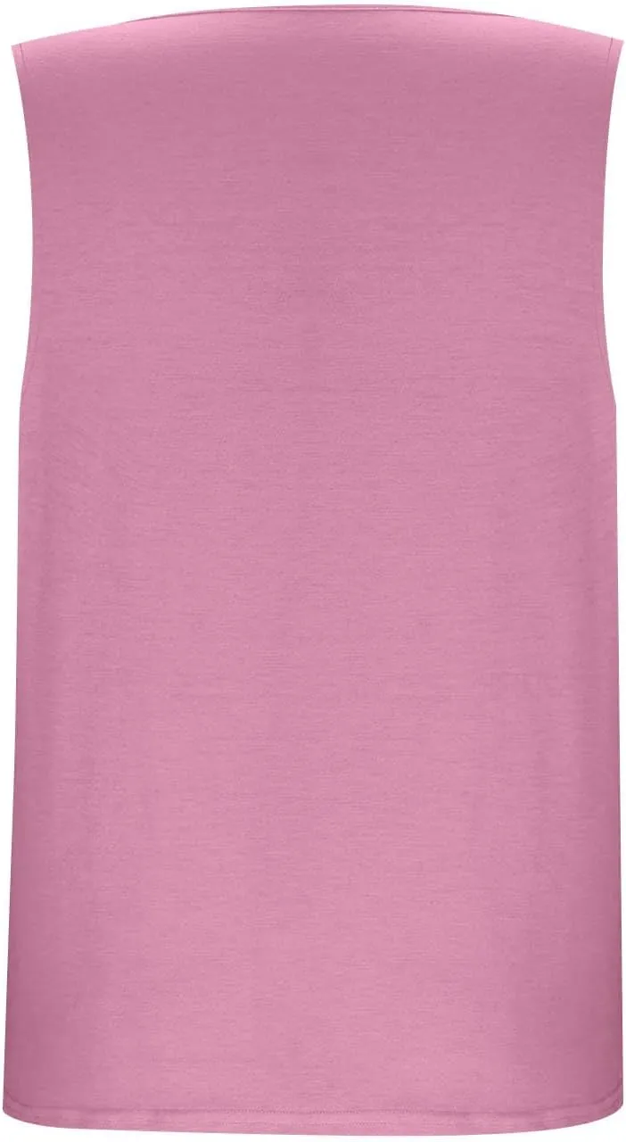 Womens Criss Cross V Neck Tank Tops Summer Sleeveless Tunic Shirts Casual Basic Tee Shirt Loose Fit Blouses