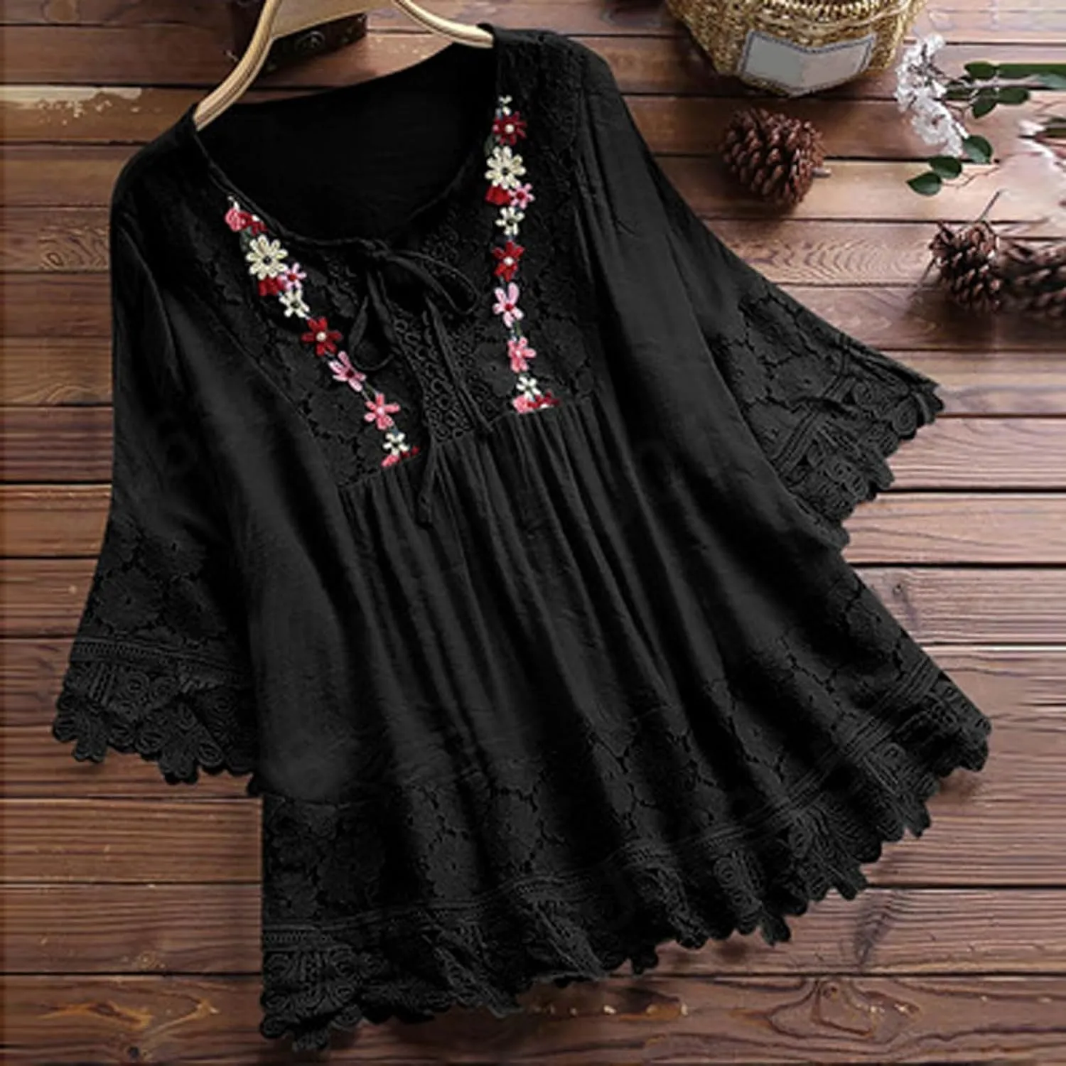 Womens Linen Shirts Summer Cotton Linen Plain Short Sleeve Tunic Top Casual Oversized Dressy V Neck Blouse