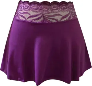 Women's Lingerie Set Mini Babydoll Bow Tie Adjustable Low Waist Dress Mini Skirt Nightwear Pjs