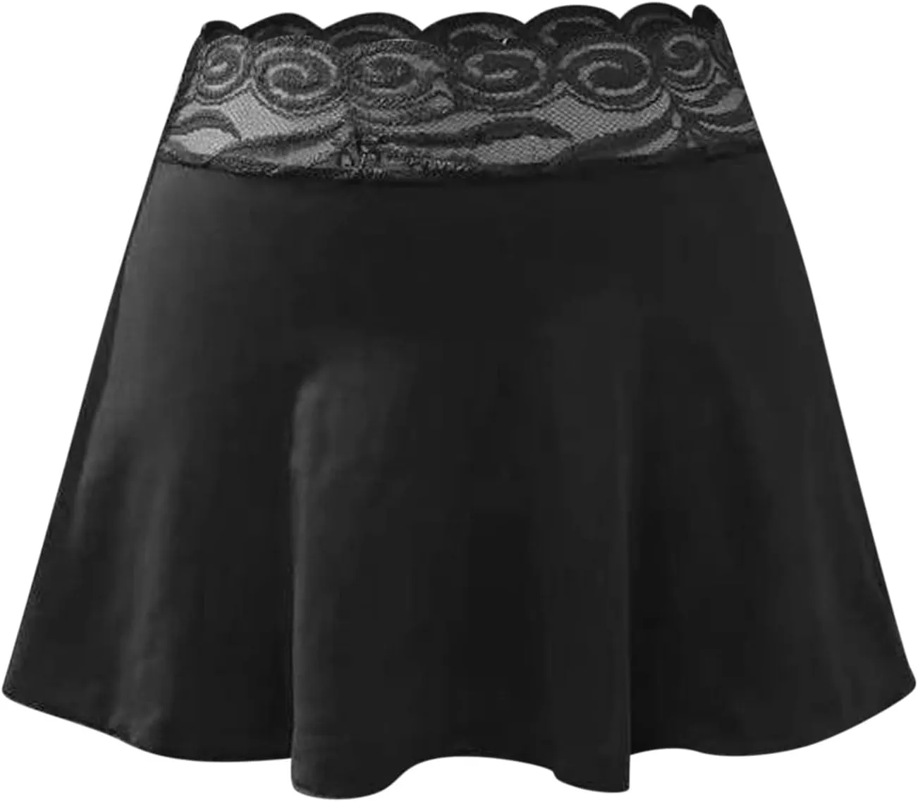 Women's Lingerie Set Mini Babydoll Bow Tie Adjustable Low Waist Dress Mini Skirt Nightwear Pjs