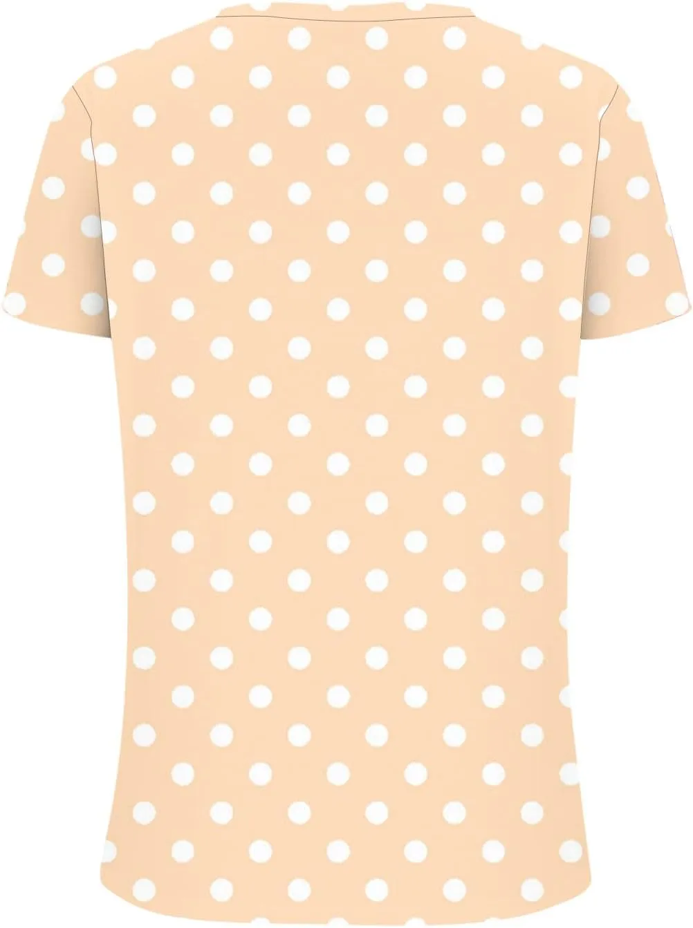 Womens Polka Dot Tops 2024 Summer Short Sleeve V Neck Tees Blouses Fashion Casual Loose Comfy Business Tshirts