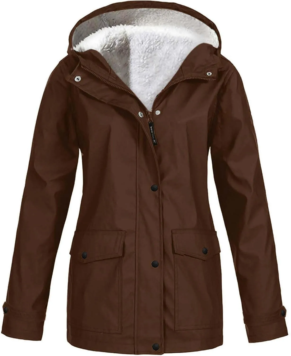 Women's Puffer Parka Jacket Printed Standing Collar Cotton Coat Jacket Snowboarding Jacket Warm Winter Jacket