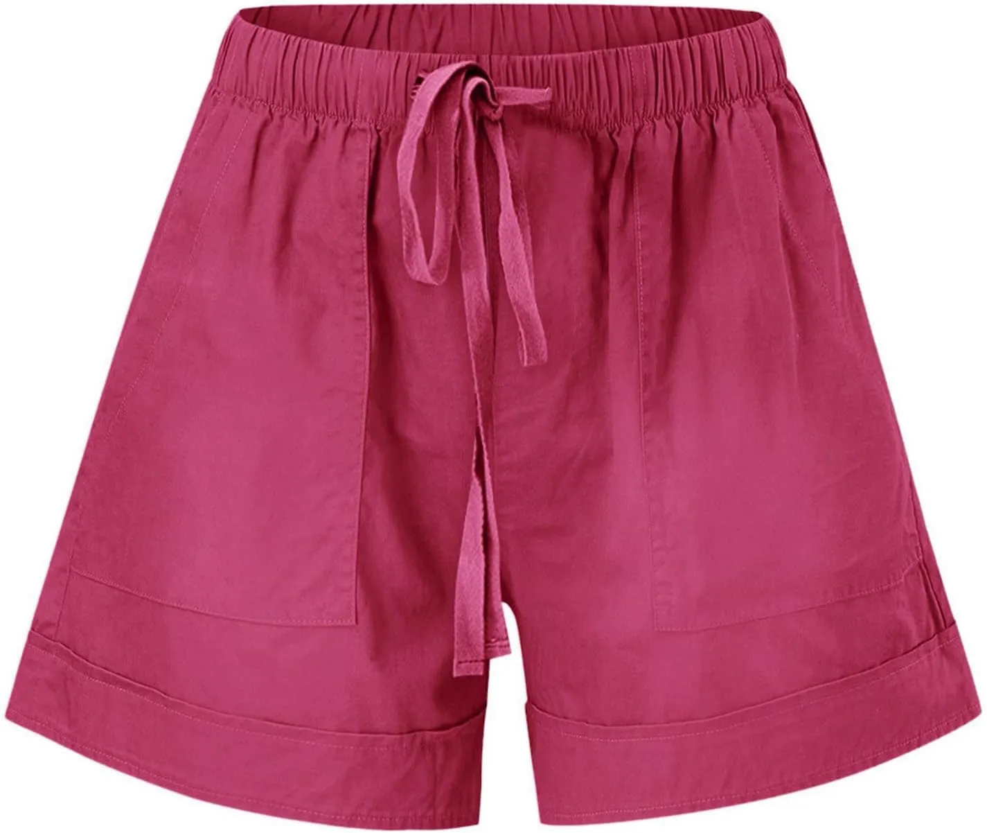 Women's Shorts Chino Bermuda Short Comfy Activewear Loose Pull-On Shorts Loungewear Cruise Outfits for Women 2025