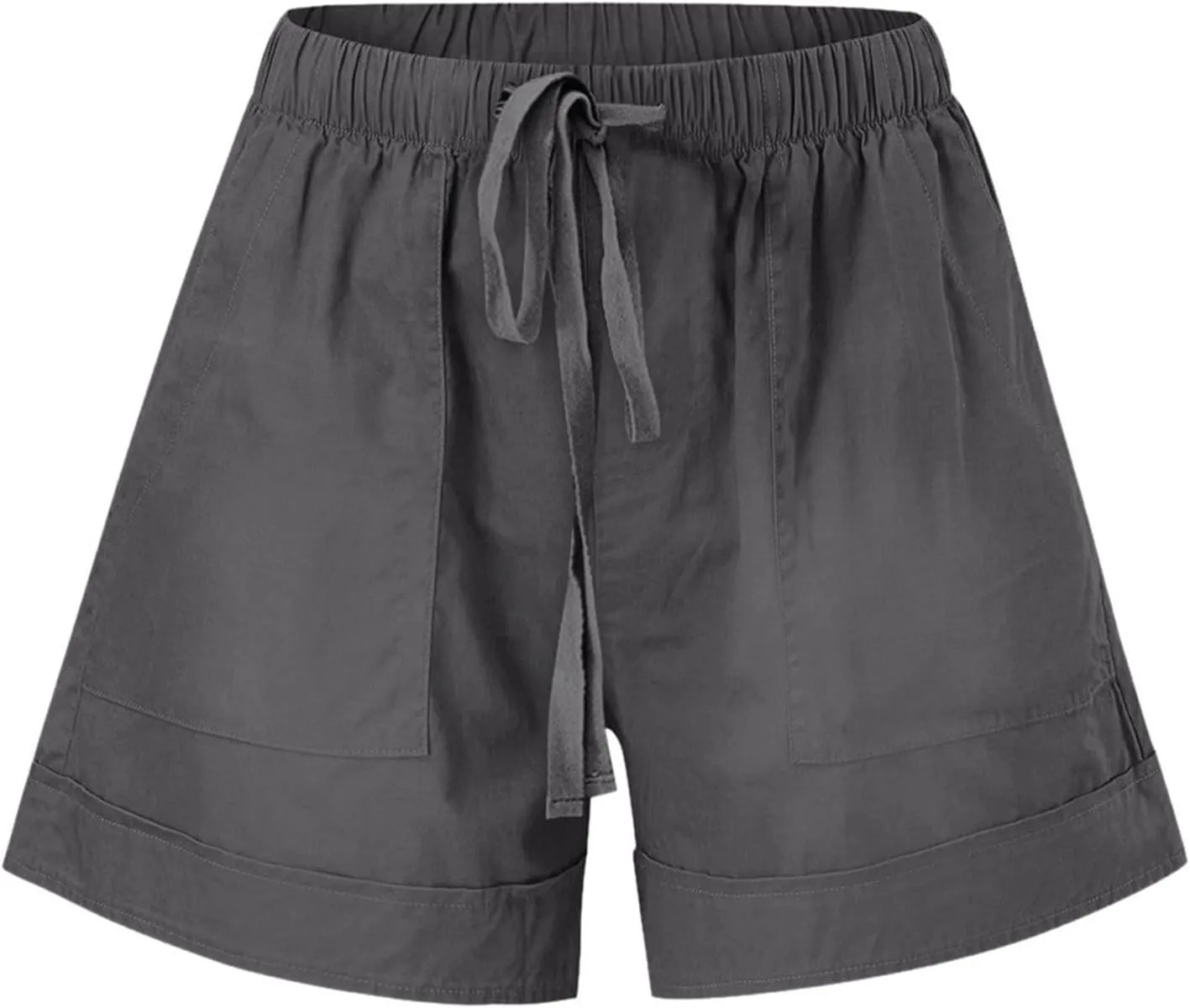 Women's Shorts Chino Bermuda Short Comfy Activewear Loose Pull-On Shorts Loungewear Cruise Outfits for Women 2025