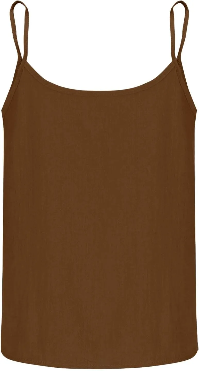 Womens Summer Cotton Linen Spaghetti Strap Tank Top V Neck Sleeveless Camisole Casual Loose Button Shirts Crop Tops