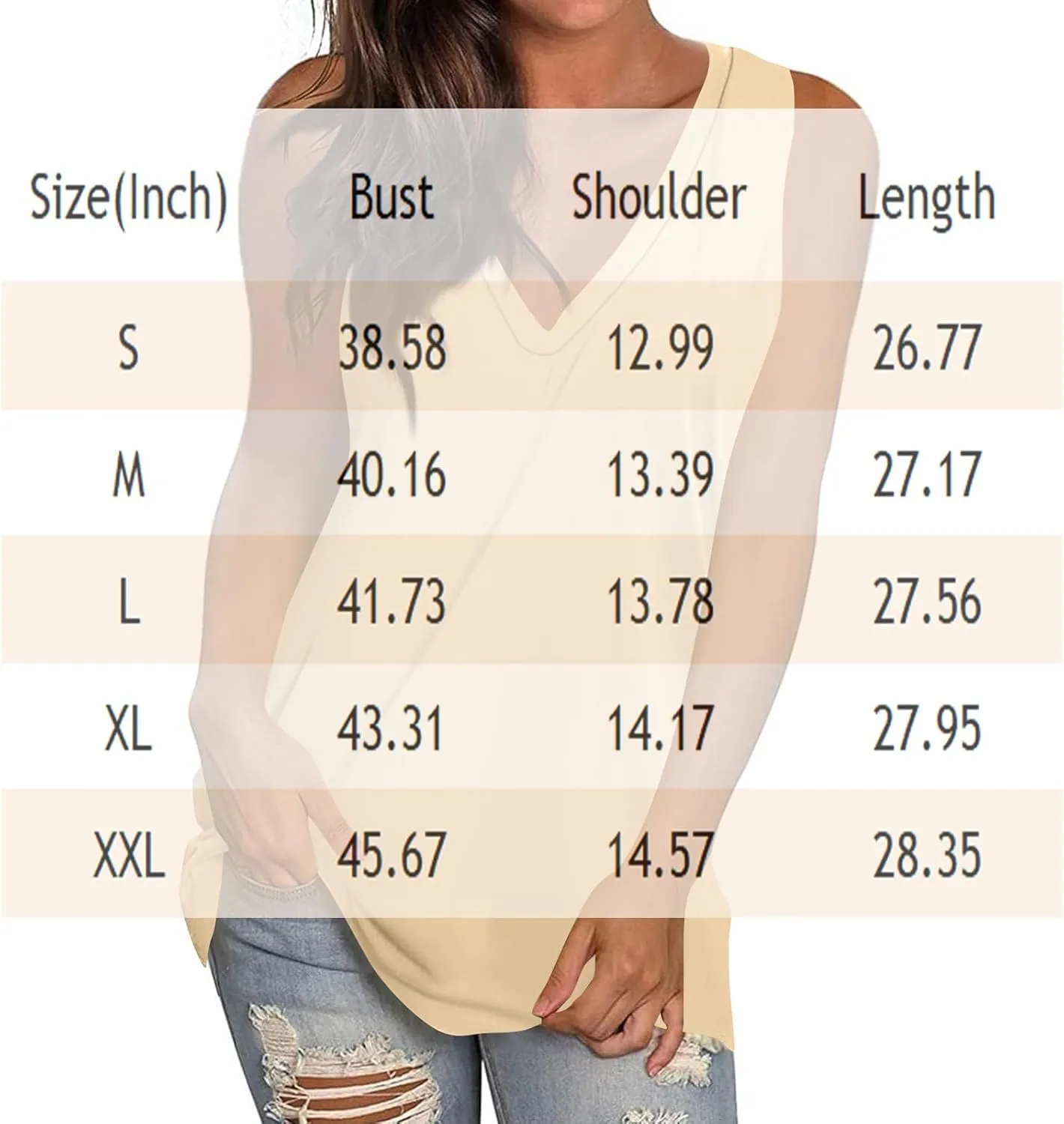 Women's Tank Tops Summer V Neck Tee Top Loose Fit Flowy Sleeveless Basic Baseball Shirt Spring Break Essentials
