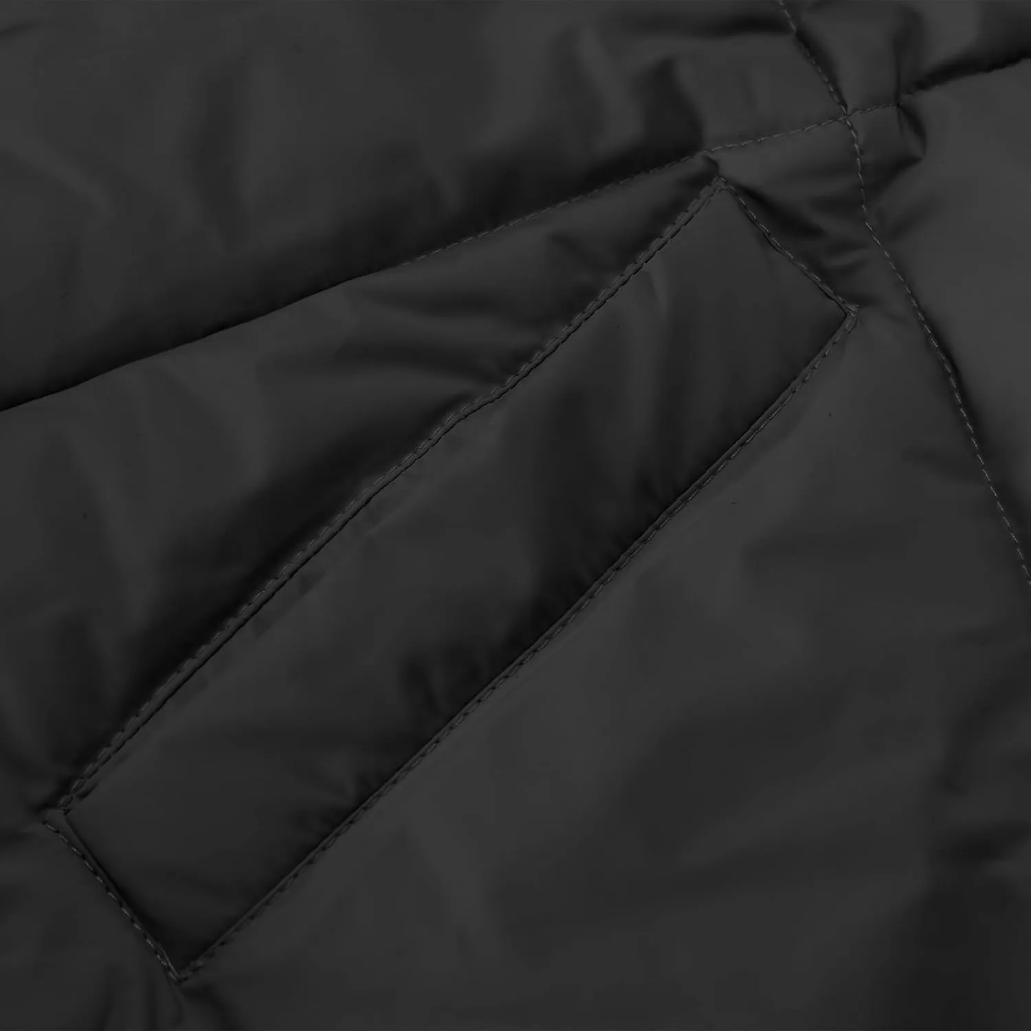 Womens Winter Cropped Puffer Jacket Oversized Long Sleeve Full Zip Puffy Coat Warm Quilted Jacket with Pockets